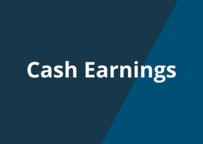 Cash Earnings