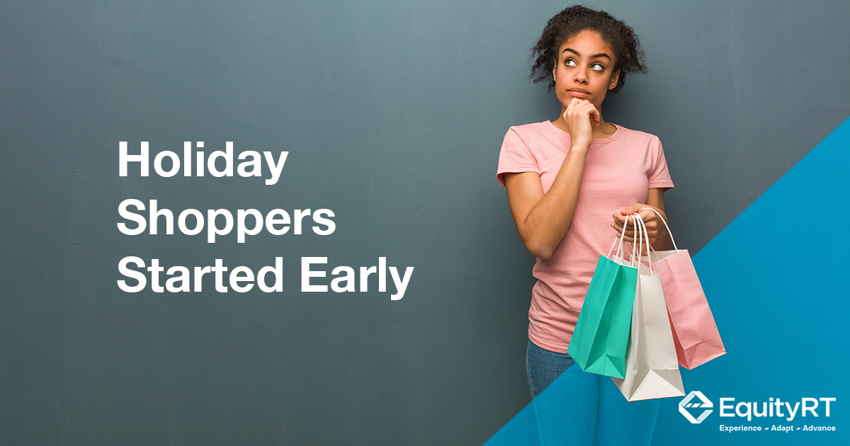 Holiday Shoppers Started Early